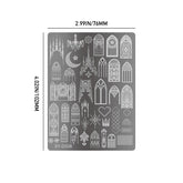 Nail Stamping Plates - Stained Glass Window